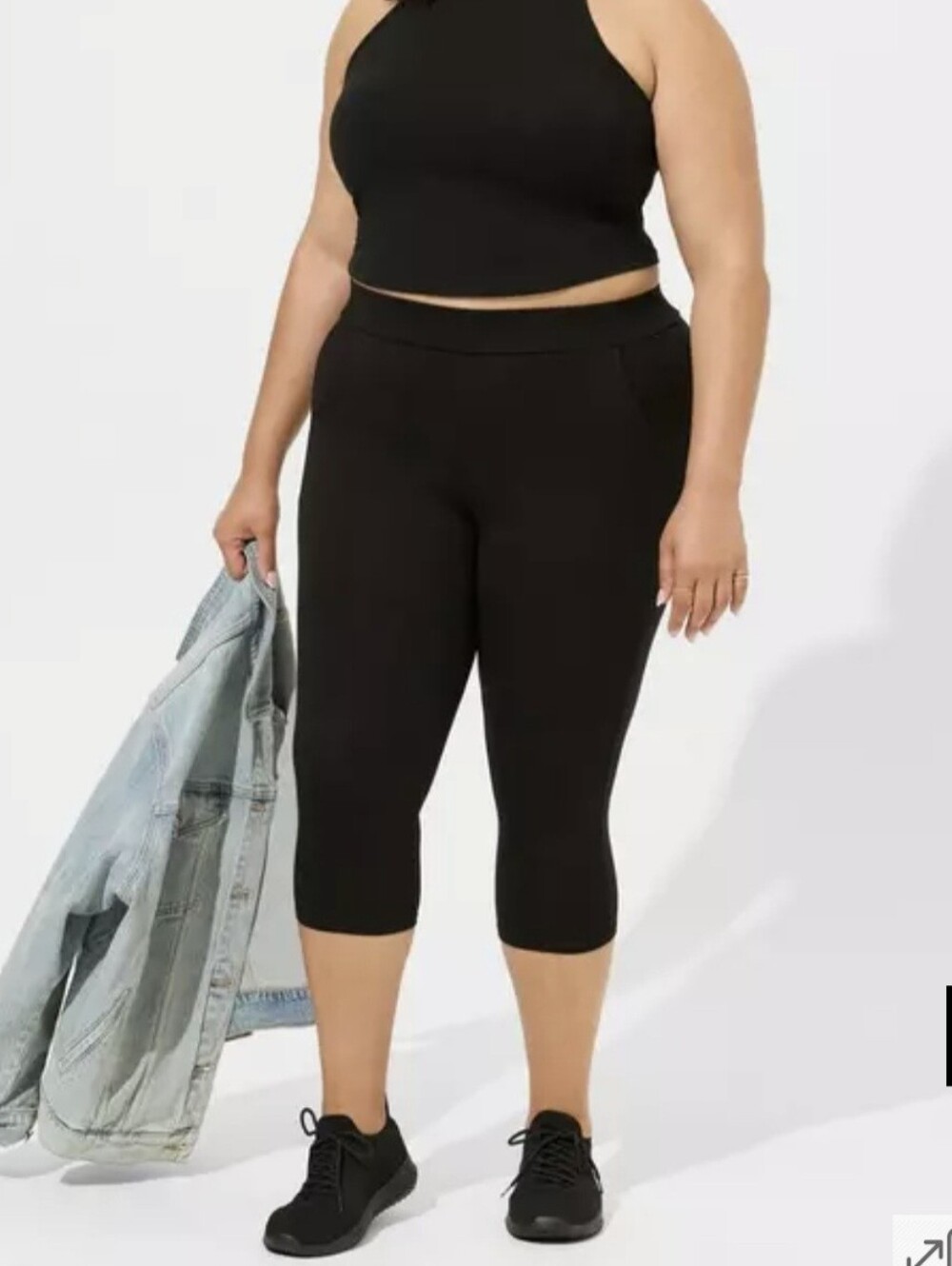 Torrid Capri Leggings, Sz 3 - Picture 3 of 3
